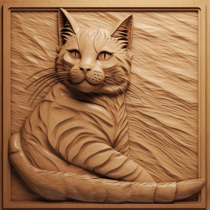 Тасмано -Мэнская кошка 4
